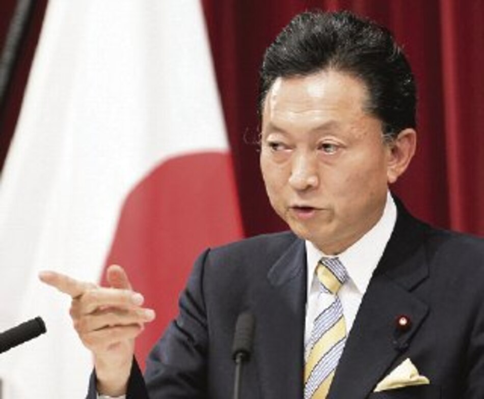 Disminuye la popularidad de gabinete de Hatoyama