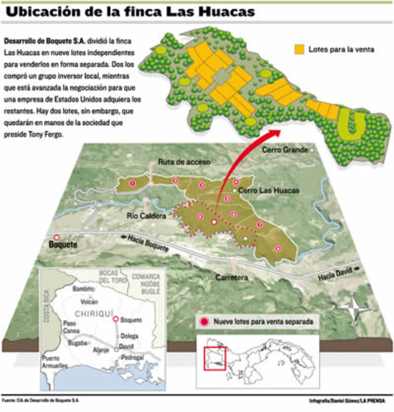 Boquete: finca, negocios y millones