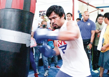 Manny Pacquiao anuncia candidatura a la presidencia de su país