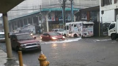Fuertes lluvias azotan la provincia de Colón