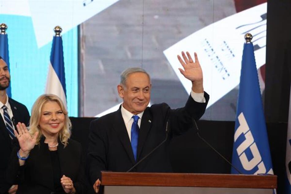Resultados electorales definitivos en Israel confirman la victoria de Benjamin Netanyahu