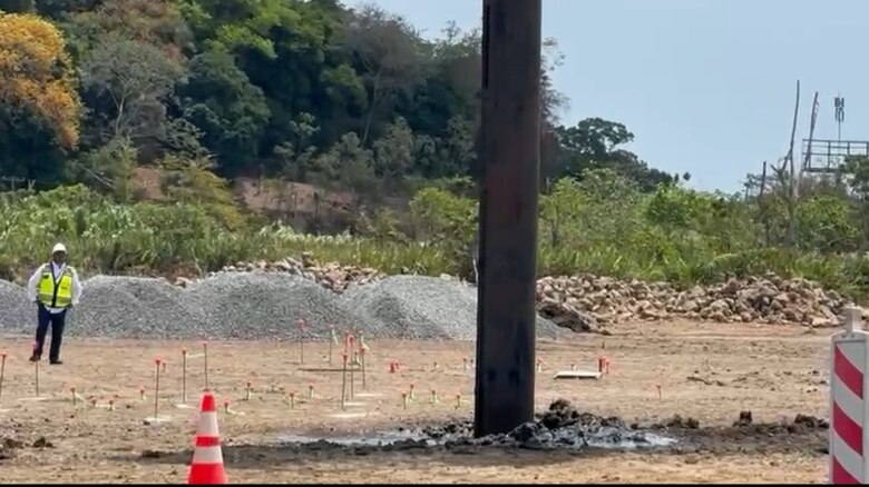 Cuarto Puente: excavaciones y fundaciones progresan de acuerdo al plan