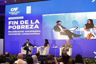 ‘Se armó el debate’: Boric y Uribe confrontan ideas sobre la pobreza en Panamá
