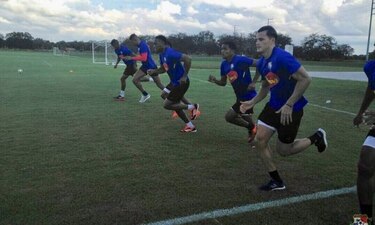 La Sele realiza primer entrenamiento en Orlando