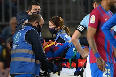 Ronald Araujo, del Barcelona FC, salió del hospital