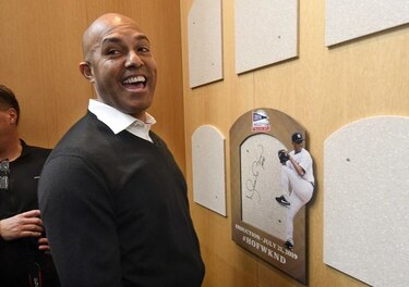 El panameño Mariano Rivera visita el salón de los inmortales