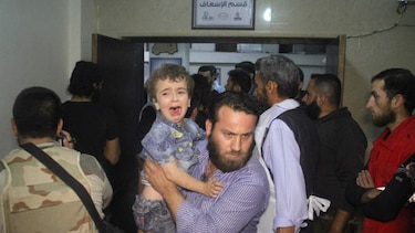 Al menos 42 civiles mueren en bombardeos aéreos en el norte de Siria