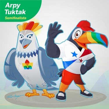 Revelan las 20 propuestas que siguen en carrera para convertirse en la mascota oficial de los Juegos Panamá 2022