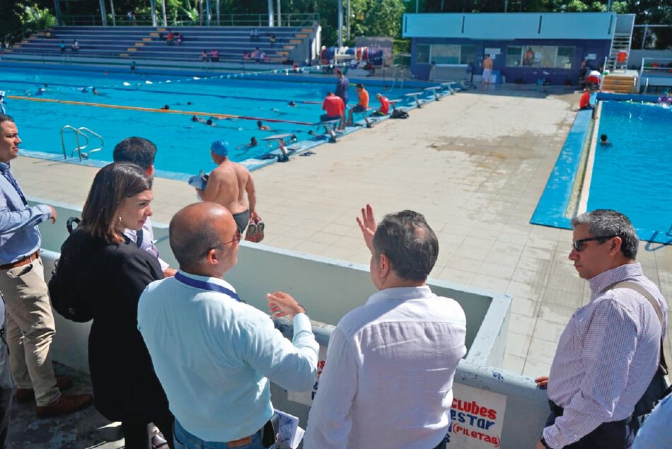 Inspeccionan la Ciudad Deportiva