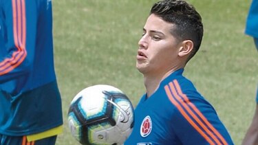 Una Colombia sin James recibirá a Panamá en Bogotá