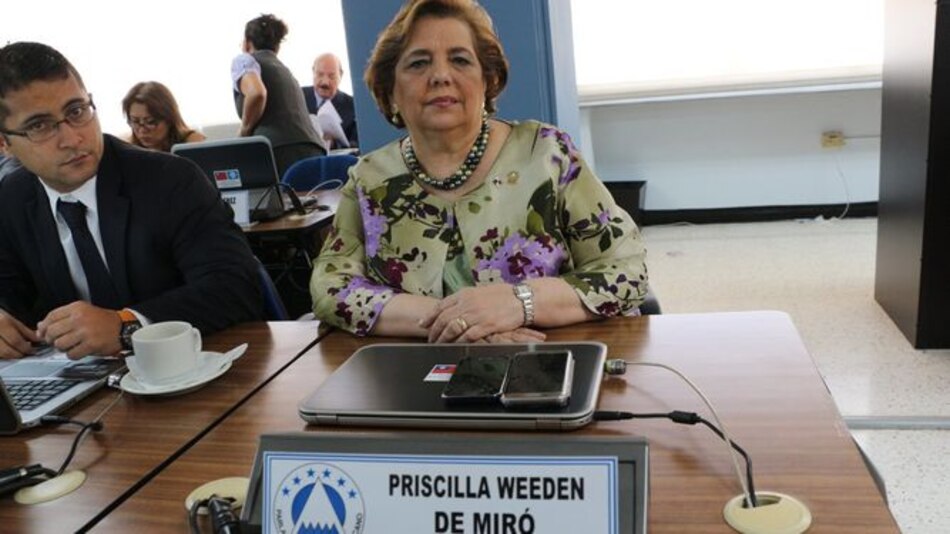 Diputada panameñista Priscilla Weeden es electa presidenta del Parlacen
