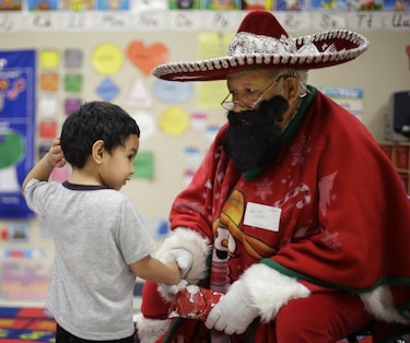 Pancho Claus: Un Santa Tex-Mex del Polo Sur
