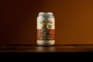 La Rana Dorada Coffee Brown Ale - con Café Durán origen Volcán.