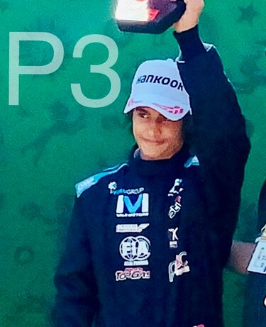 Representante panameño destaca en carrera de la Fórmula 4 de México 