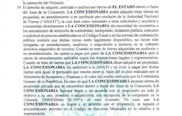 Comunidades temen desplazamiento por el alcance de las expropiaciones en el nuevo contrato minero