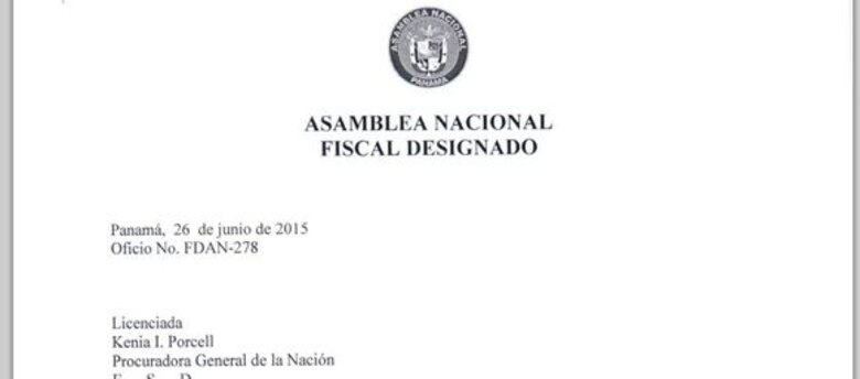 Rosas remite expediente de Benavides al Ministerio Público