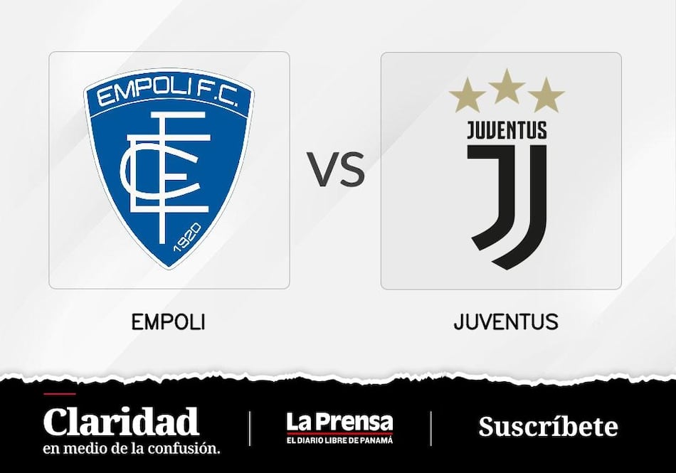 Juventus se enfrentará esta noche de local a Empoli