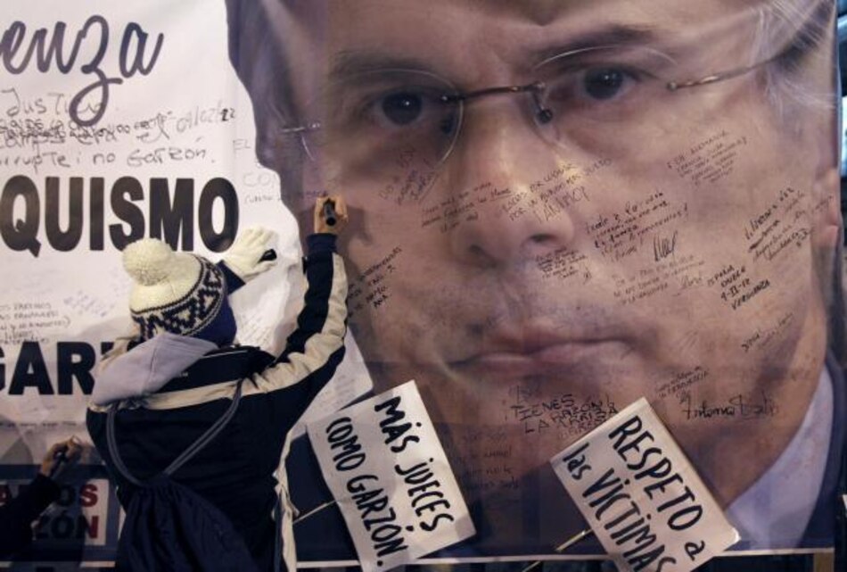 Carla del Ponte: la condena de Garzón crea un precedente muy peligroso