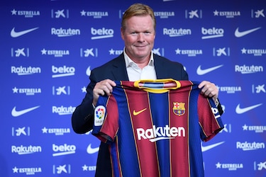 Koeman sobre Messi: ‘tiene contrato, ojalá siga muchos años’
