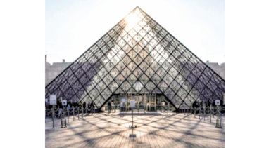 El museo Louvre recibió 9.6 millones de visistantes en el 2019
