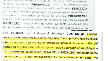 Contrato para riego ‘ya estaba cuadrado’