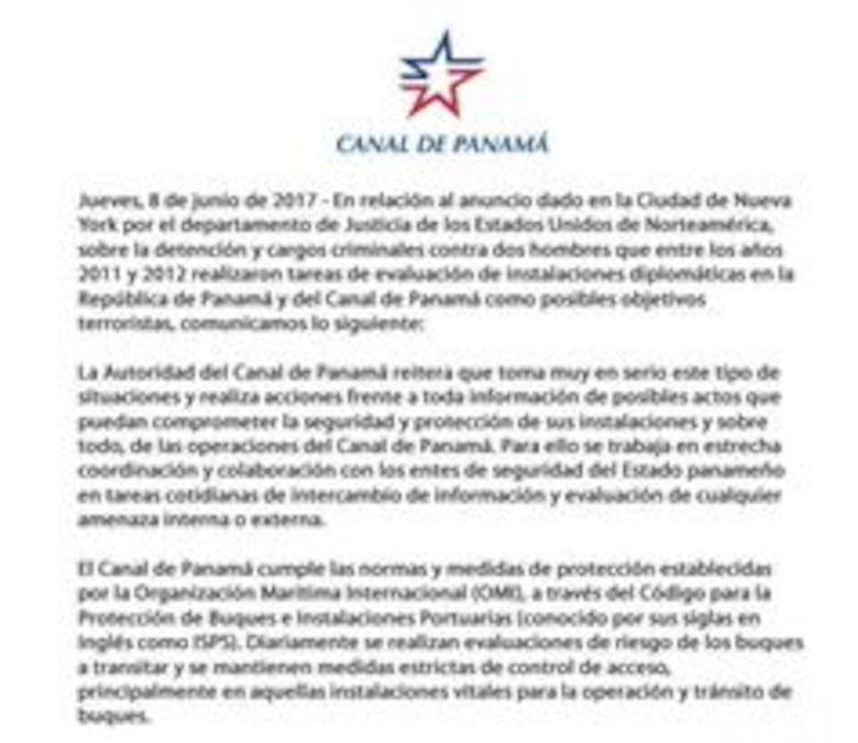 Estados Unidos arresta a dos presuntos miembros de Hezbolá; uno de los detenidos realizó misiones en Panamá