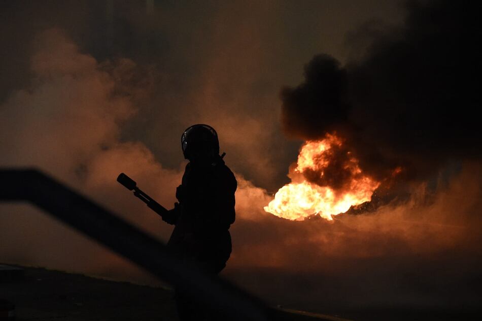 Movilización en contra de la Ley 406 termina en enfrentamientos este 31 de octubre