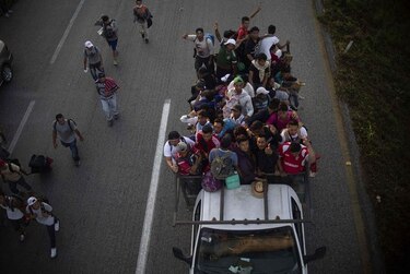 Migrante hondureño, herido tras ser atropellado en Guatemala