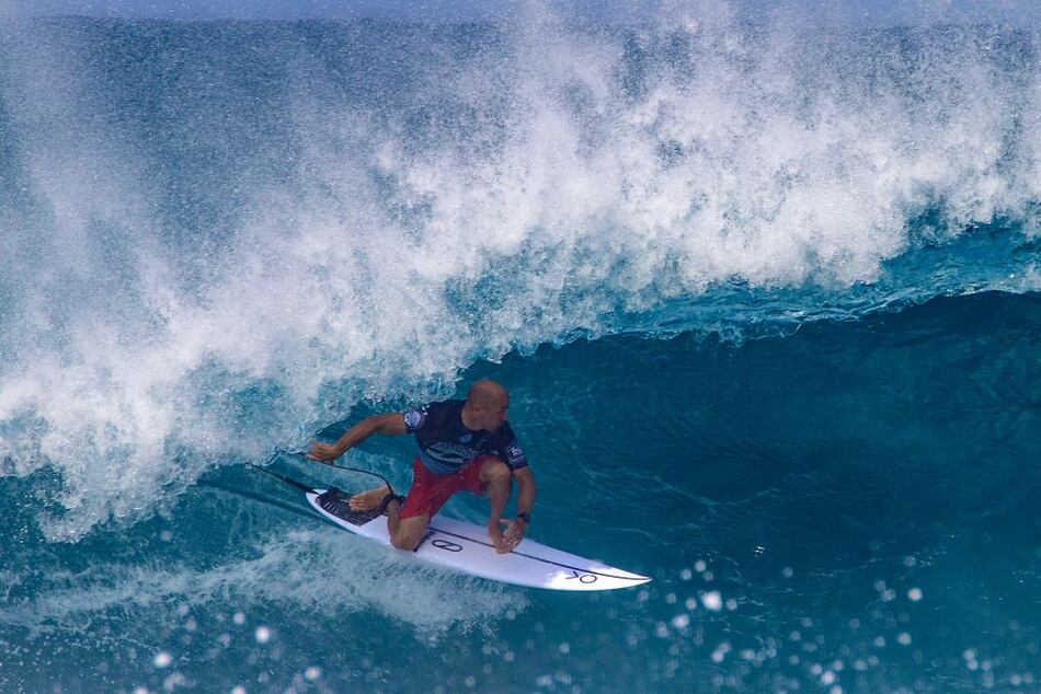 La leyenda del surf Kelly Slater, gran ausente de Tokio-2020