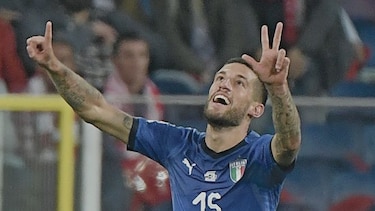 Biraghi le da victoria a Italia en la Liga de Naciones