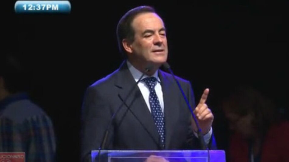 'Un partido que no tiene unidad es un partido de aventureros', José Bono en el Congreso del PRD