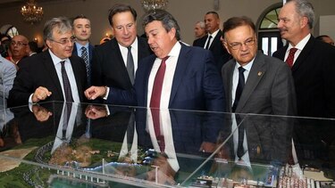 Inician las obras del cuarto puente sobre el Canal; contratista recibe un desembolso