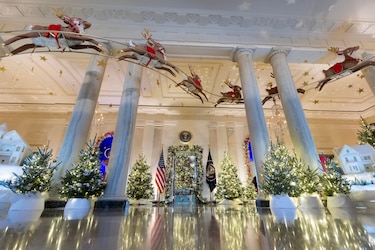 La Casa Blanca se viste de magia y alegría infantil para la Navidad