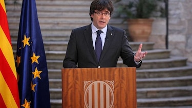 Detienen al expresidente catalán Carles Puigdemont en Cerdeña, Italia