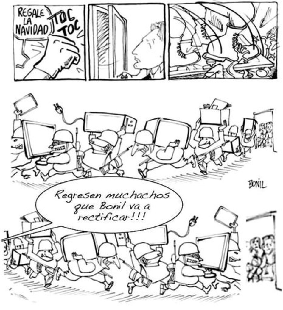 Caricaturista indignado por sanción por un dibujo en Ecuador