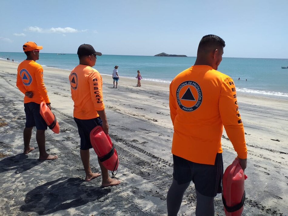 Operativo de playas del Sinaproc se extenderá del 1 de enero al 17 de abril de 2022