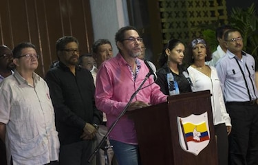 Las FARC refuerzan su delegación de paz en Cuba con altos mandos guerrilleros