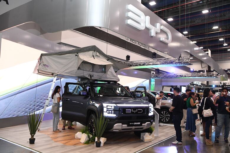 BYD presenta los nuevos SUVs Super Híbridos en el Panama Motor Show 2024