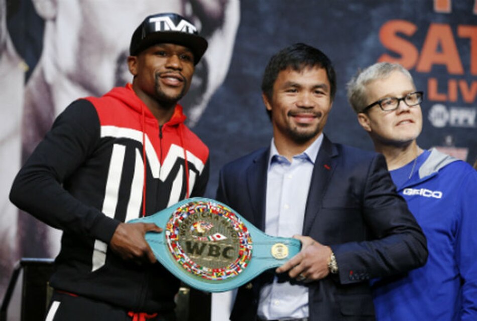 Dinero, el tema principal en el combate Mayweather-Pacquiao