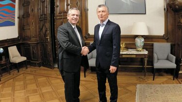Reunión entre Fernández y Macri envía mensaje de tranquilidad