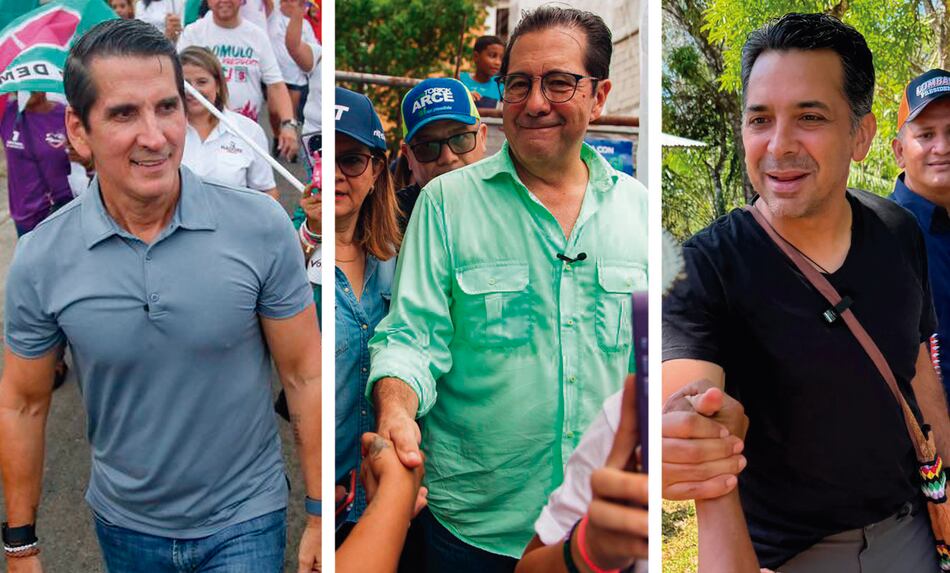 Roux rechaza el uso de escoltas, Lombana reducirá la Asamblea y Torrijos promete un hospital