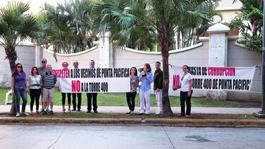 Protesta en Punta Pacífica