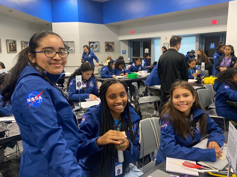 Estudiantes panameñas en la NASA