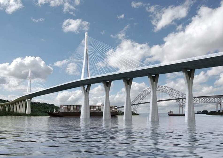 26 empresas, interesadas en primera licitación del cuarto puente sobre el Canal de Panamá