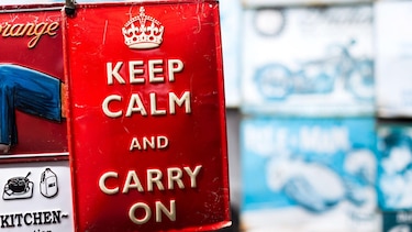 ‘Keep Calm and Carry On’: cómo un olvidado afiche británico de la Segunda Guerra Mundial se convirtió en un fenómeno en el siglo XXI