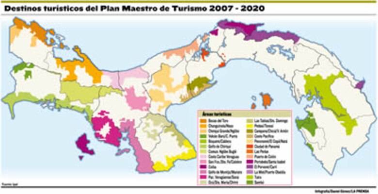El Plan Maestro de Desarrollo Turístico llega hoy a Panamá