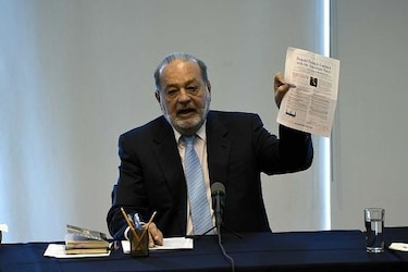 Donald Trump no es 'terminator'; es 'negotiator', dice Carlos Slim