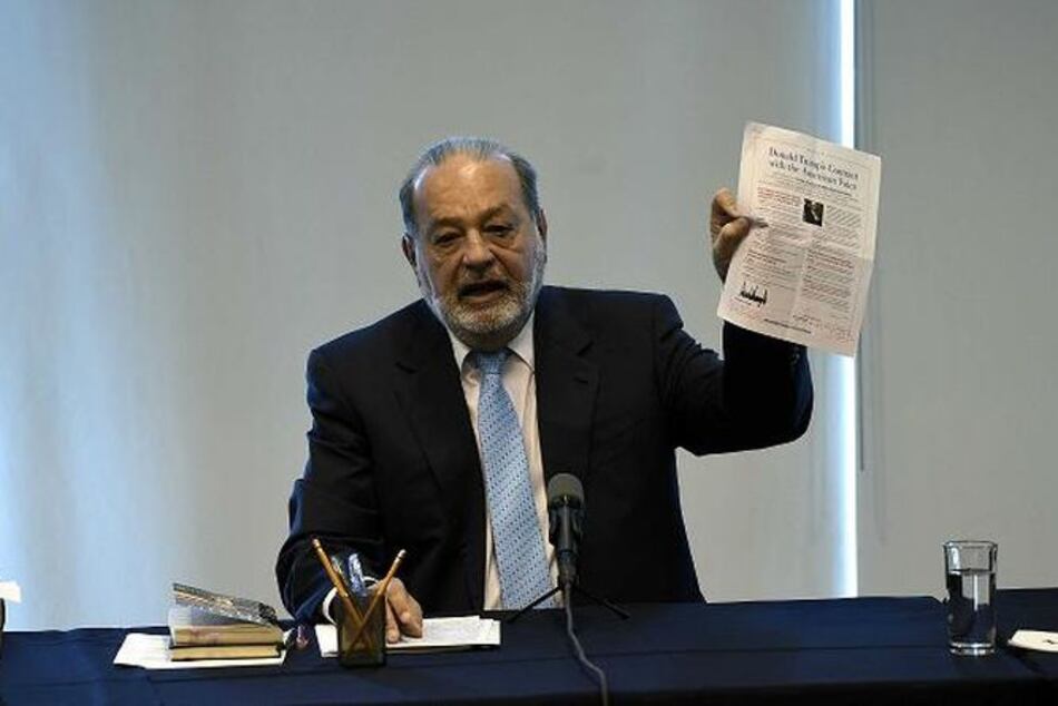 Donald Trump no es 'terminator'; es 'negotiator', dice Carlos Slim