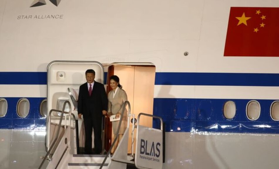 Se inicia la visita del presidente Xi Jinping a Panamá