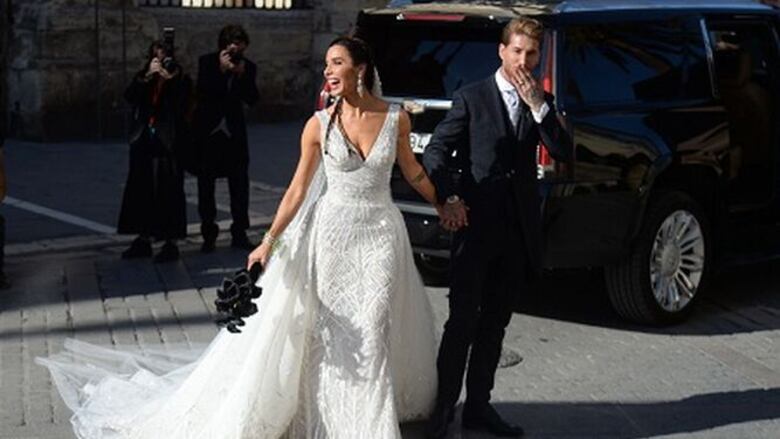 Sergio Ramos y Pilar Rubio se casaron en una boda 'galáctica'